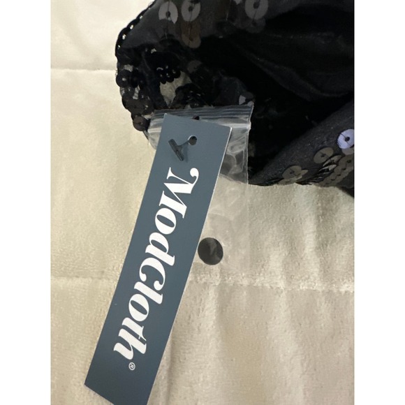 ModCloth Dress Women’s Small Sequin Sheer Black‎ - Picture 15 of 15